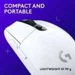 Logitech G305 LIGHTSPEED Wireless Gaming Mouse, Hero 12K Sensor, 12,000 DPI, Lightweight, 6 Programmable Buttons, 250h Battery Life, On-Board Memory,