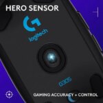 Logitech G305 LIGHTSPEED Wireless Gaming Mouse, Hero 12K Sensor, 12,000 DPI, Lightweight, 6 Programmable Buttons, 250h Battery Life, On-Board Memory,