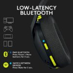 Logitech G435 LIGHTSPEED and Bluetooth Wireless Gaming Headset - Lightweight over-ear headphones, built-in mics, 18h battery, compatible with Dolby