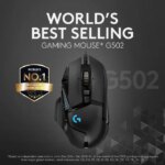 Logitech G502 HERO High Performance Wired Gaming Mouse 25,600 DPI, RGB