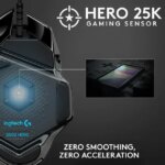 Logitech G502 HERO High Performance Wired Gaming Mouse 25,600 DPI, RGB