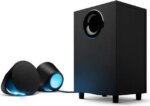 Logitech G560 PC Gaming Speaker System with 7.1 DTS:X Ultra Surround Sound, Game based LIGHTSYNC RGB, Two Speakers and Subwoofer, Immersive Gaming