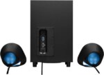 Logitech G560 PC Gaming Speaker System with 7.1 DTS:X Ultra Surround Sound, Game based LIGHTSYNC RGB, Two Speakers and Subwoofer, Immersive Gaming