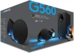 Logitech G560 PC Gaming Speaker System with 7.1 DTS:X Ultra Surround Sound, Game based LIGHTSYNC RGB, Two Speakers and Subwoofer, Immersive Gaming