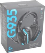 Logitech G935 Wireless DTS:X 7.1 Surround Sound LIGHTSYNC RGB PC Gaming Headset - Black/Blue