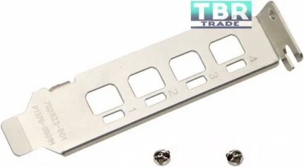 Low Bracket for Nvidia NVS 510 Video Graphics Card SFF Half Height Short Profile NVS510
