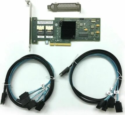 LSI 9211-8i 6G SAS HBA FW:P20 IT Mode ZFS FreeNAS unRAID 2* SFF-8087 SATA US