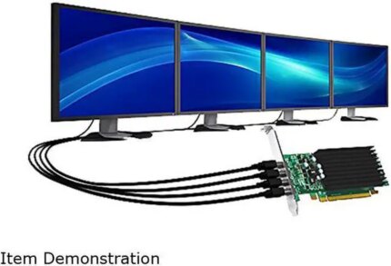 Matrox C420 (C420-E2GBLAF) 2GB GDDR5 PCI Express 3.0 x16 Low Profile Graphics Card