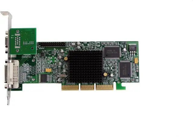 Matrox G550 G55+MDHA32DR 32MB 64-bit DDR AGP 4X/8X Graphics Card