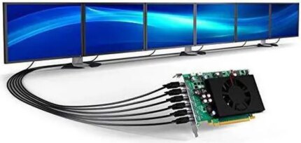 Matrox Graphics C680-E2GBF Full-height44; Pcie X16 Six-Output Graphics Card Delivers Outstanding Performance