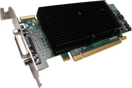 Matrox M9120-E512LPUF 512MB GDDR2 PCI Express x16 Low Profile Graphics Card