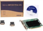 Matrox M9120 M9120-E512F 512MB GDDR2 PCI Express x16 ATX Graphics Card