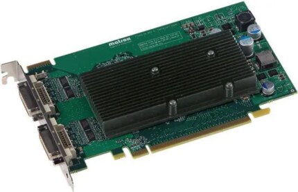Matrox M9125 M9125-E512F 512MB GDDR2 PCI Express x16 Graphics Card