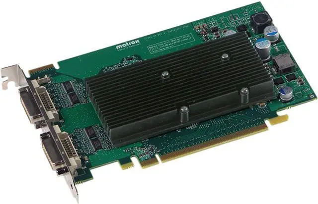 Matrox M9125 M9125-E512F 512MB GDDR2 PCI Express x16 Graphics Card