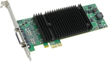 Matrox Millennium P690 P69-MDDE128LA1F 128MB GDDR2 PCI Express x1 Low Profile Graphics Card