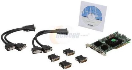 Matrox Parhelia-LX QID-QDA8X128 128MB AGP 4X/8X Graphics Card