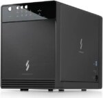 Mediasonic Raid 0 / 1 USB 3.2 Type C 4 Bay 3.5 SATA Hard Drive Enclosure with USB Hub Feature USB 3.2 Gen 2 10Gbps (HFR7-SU31CH)