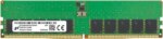 Micron 32 GB ( 1 X 32 GB ) 5600MHz PC5-44800 CL46 unbuffered ECC Desktop Memory Model MTC20C2085S1EC56BR