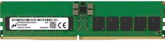 Micron 32GB ECC Registered DDR5 4800 (PC5 38400) Memory (Server Memory) Model MTC20F1045S1RC48BA2R - Newegg.com