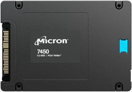 Micron 7450 PRO 15.36TB PCIe Gen4 1x4 NVMe (v1.4) 3D TLC Enterprise Solid State Drive
