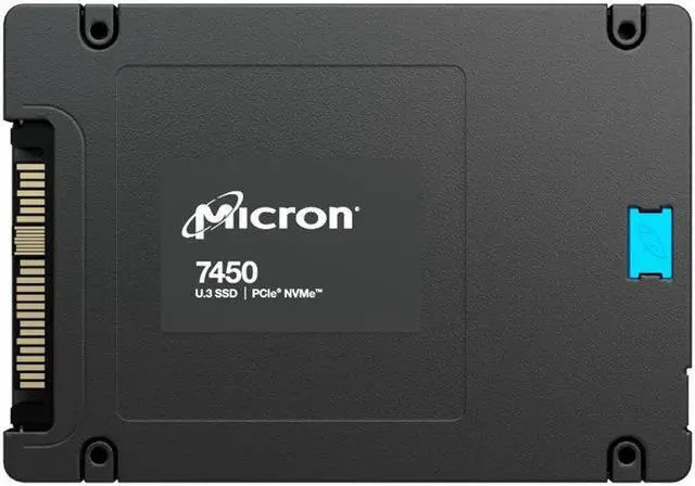 Micron 7450 PRO 15.36TB PCIe Gen4 1x4 NVMe (v1.4) 3D TLC Enterprise Solid State Drive