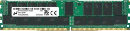 Micron MTA36ASF4G72PZ-3G2R 32GB DDR4 SDRAM Memory Module - For Server, Workstation - 32 GB (1 x 32GB) - DDR4-3200/PC4-25600 DDR4 SDRAM - 3200 MHz Dual-rank Memory - CL22 - 1.20...