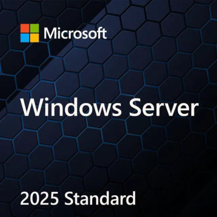 Microsoft Windows Server 2025 Standard 64-bit License (24 Core, OEM, DVD) - OEM