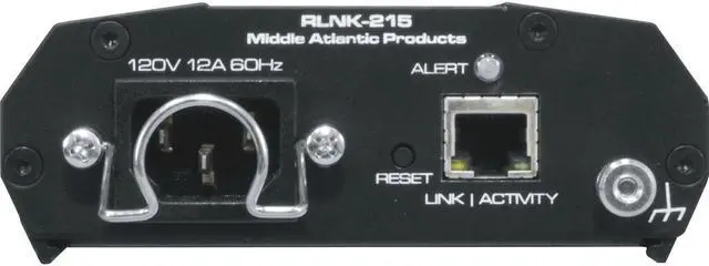 Middle Atlantic Products - RLNK-215 - Middle Atlantic Select RLNK-215 2-Outlet PDU - Basic - NEMA 5-15P - 2 x AC Power -