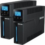 Minuteman ETR550LG 550VA/330 Watts, 120 VAC, (4)NEMA 5-15 On-battery receptacles, (4) NEMA 5-15 Surge-only receptacles, 6-foot power cord with NEMA