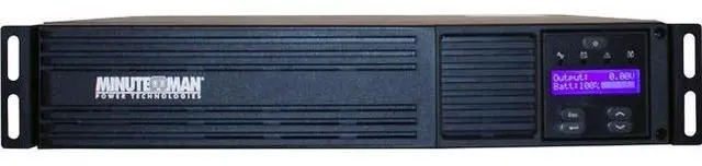 Minuteman EXR3000RT2U Interactive Uninterruptible Power Supply - 2U Tower/Rack/Wall Mountable - AVR - 2.50 Minute Stand-by - 120 V AC Input - 120 V AC