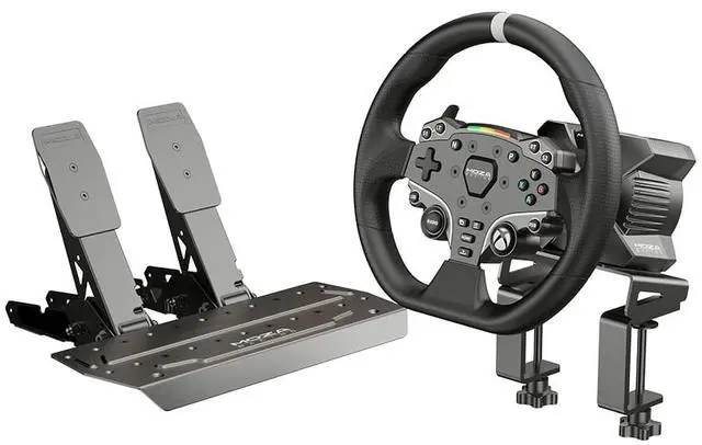 MOZA RACING Game RS053 R3 Racing Wheel and Pedals Black for Xbox & PC