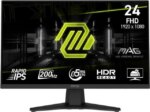 MSI 24" 200 Hz Rapid IPS FHD Gaming Monitor Adaptive Sync MAG 244F