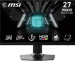MSI 27" 180 Hz Rapid IPS WQHD Gaming Monitor 2560 x 1440 (2K) G272QPF E2
