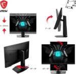 MSI 27" 180 Hz Rapid IPS WQHD Gaming Monitor 2560 x 1440 (2K) G272QPF E2
