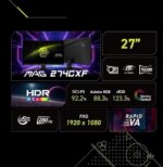 MSI 27" 280 Hz Rapid VA FHD Gaming Monitor 0.5ms (GTG) Adaptive Sync 1920 x 1080 Curved MAG 274CXF