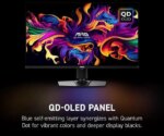 MSI 32" 165 Hz OLED UHD Gaming Monitor MAG 321UP QD-OLED