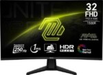 MSI 32" 250Hz (OC) VA FHD Gaming Monitor 81% Adobe RGB / 78% DCI-P3 /101% sRGB MAG 32C6X