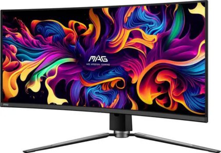 MSI 34" 175 Hz QD-OLED UWQHD Curved Gaming Monitor 3440 x 1440 (2K) MAG 341CQP QD-OLED
