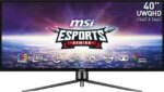 MSI 40" 155 Hz IPS UWQHD IPS Gaming Monitor FreeSync Premium (AMD Adaptive Sync) 3440 x 1440 (2K) MAG401QR