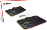 MSI AGILITY GD60 (RGB) Mouse Pad, 15" x 11", Micro-Textile Surface, Natural Rubber Base