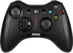 MSI Force GC30V2 Wireless Gaming Controller, Dual Vibration Motors, Dual Connection Modes, Interchangeable D-Pads, Compatible with PC & Android