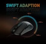 MSI Forge GK100 Combo – Gaming RGB Keyboard & Mouse Set, 19-Key Anti-Ghosting, 6400 DPI Optical Sensor, 6-Mode RGB, up to 6,400 DPI, Black