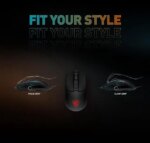 MSI Forge GK100 Combo – Gaming RGB Keyboard & Mouse Set, 19-Key Anti-Ghosting, 6400 DPI Optical Sensor, 6-Mode RGB, up to 6,400 DPI, Black
