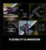 MSI MAG MT201D - Premium Heavy Duty Dual Monitor Stand Arms, 17-45" Support, VESA Compatible, Adjustable Spring Assisted Mount, 44 lbs per Screen