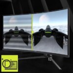 MSI MAG345CQR Curved Gaming Monitor UWQHD(3440x1440) 34" 180Hz VA w/ AMD FreeSync Premium, Dual HDMI, DisplayPort, Black