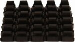 NavePoint M6 Cage Nuts and Screws for Rack Mount Server Shelves Cabinets Set of 25