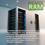 NEMIX RAM 128GB (4X32GB) DDR4 3200MHZ PC4-25600 2Rx8 1.2V 288-PIN ECC Unbuffered UDIMM KIT Compatible with DELL PowerEdge T150 Server
