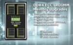 NEMIX RAM 256GB (4X64GB) DDR4 2666MHZ PC4-21300 4Rx4 1.2V 288-PIN ECC LRDIMM Load Reduced Server Memory KIT
