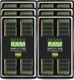 NEMIX RAM 384GB (12X32GB) DDR5 5600MHZ PC5-44800 1Rx4 1.1V 288-PIN ECC RDIMM Registered Server Memory KIT