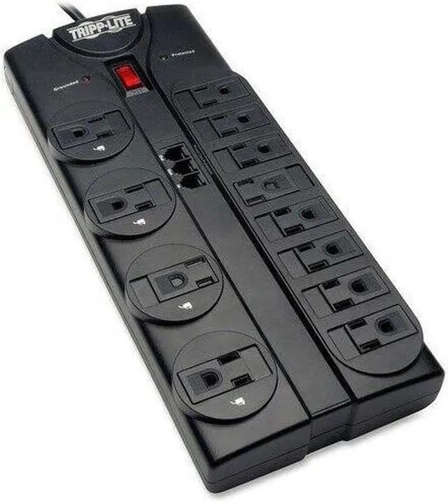 NEW Tripp Lite TLP1208TEL 12-outlet Surge Suppresor Suppressor/Protector Protect